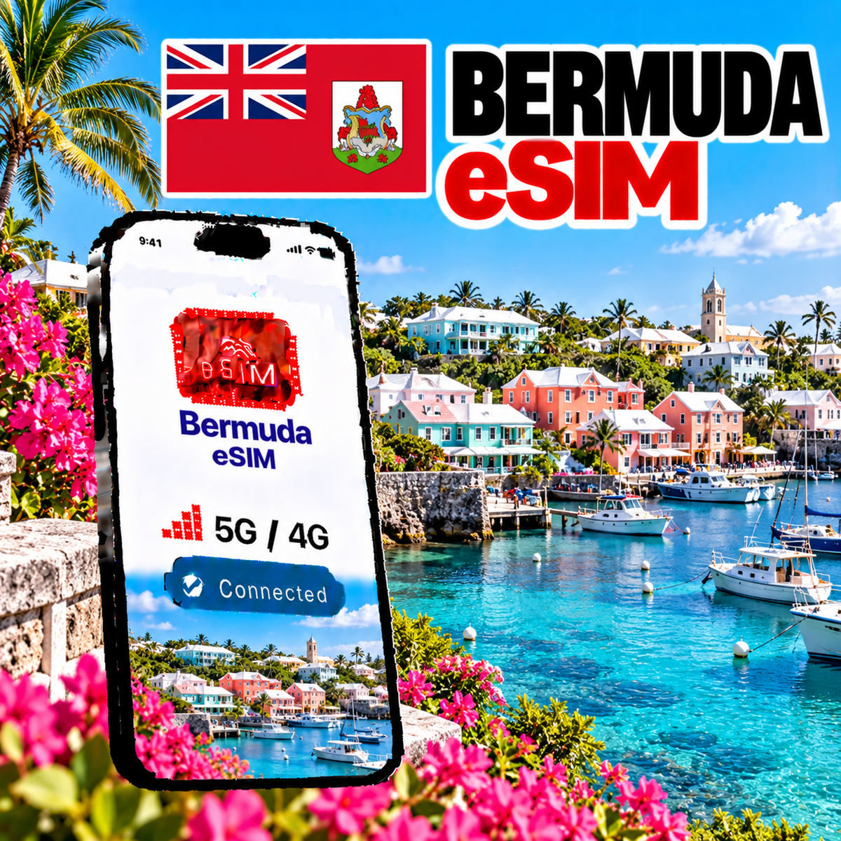 eSIM Bermudes