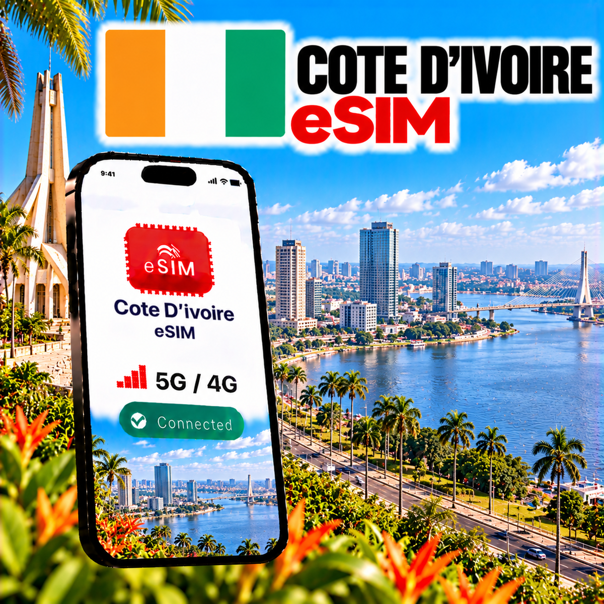 eSIM Côte d'Ivoire