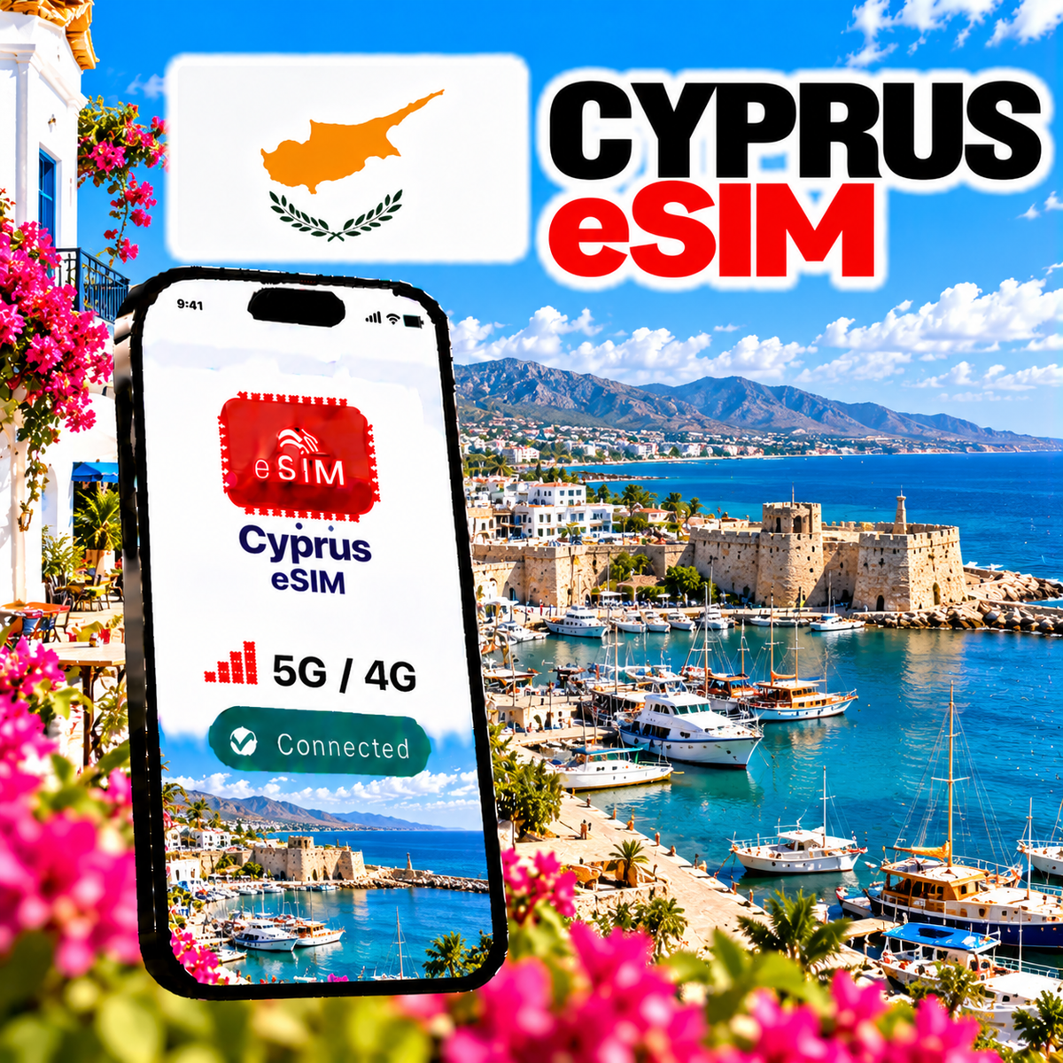 eSIM Chypre