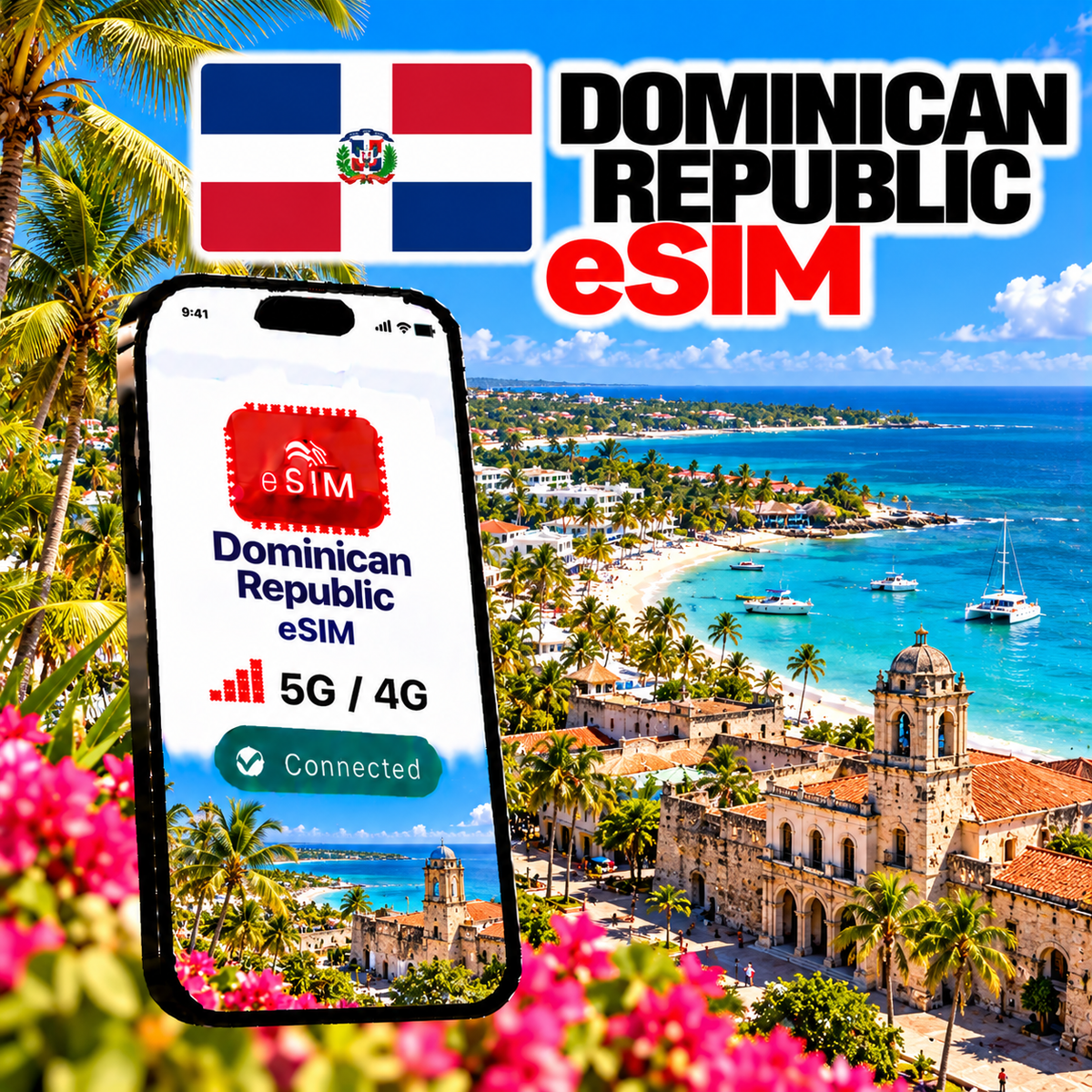 eSIM République dominicaine