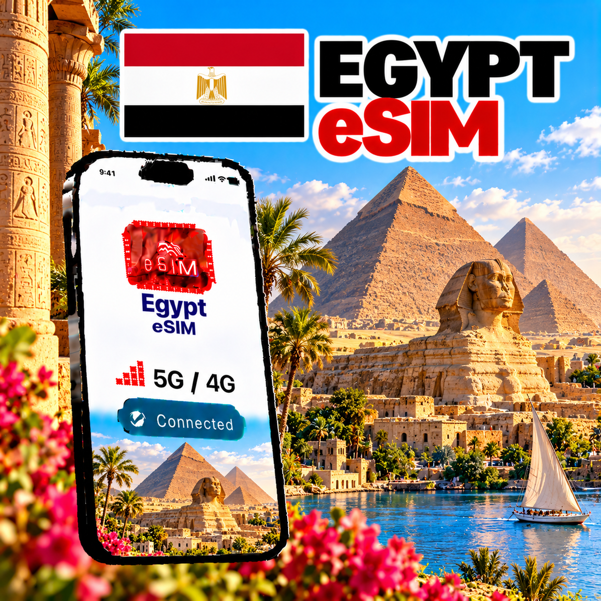 eSIM Égypte