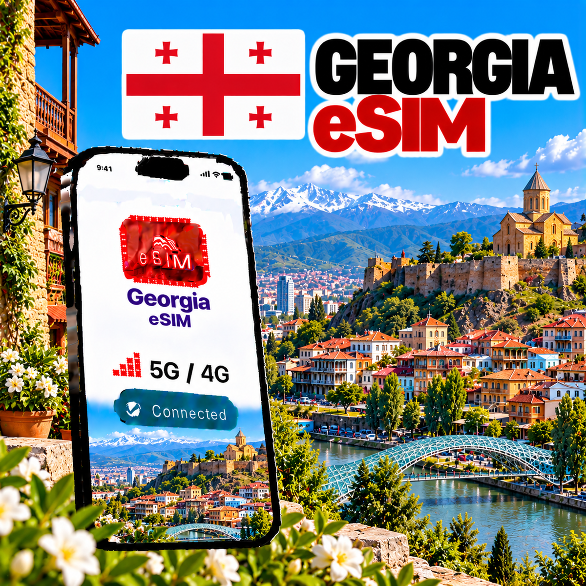 eSIM Géorgie