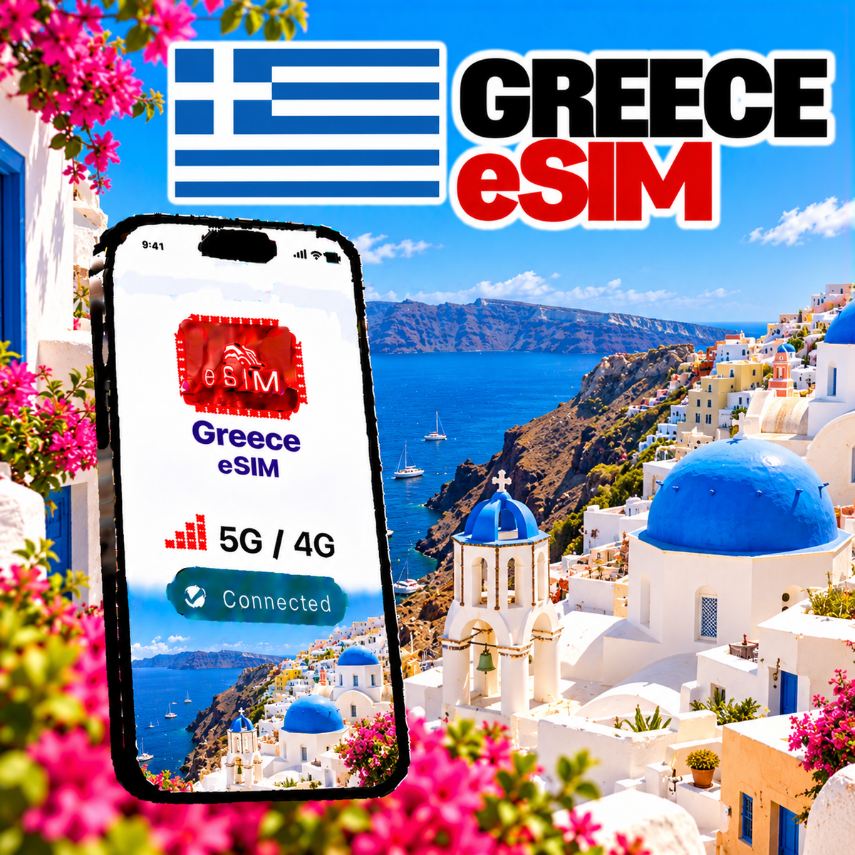 eSIM Grèce