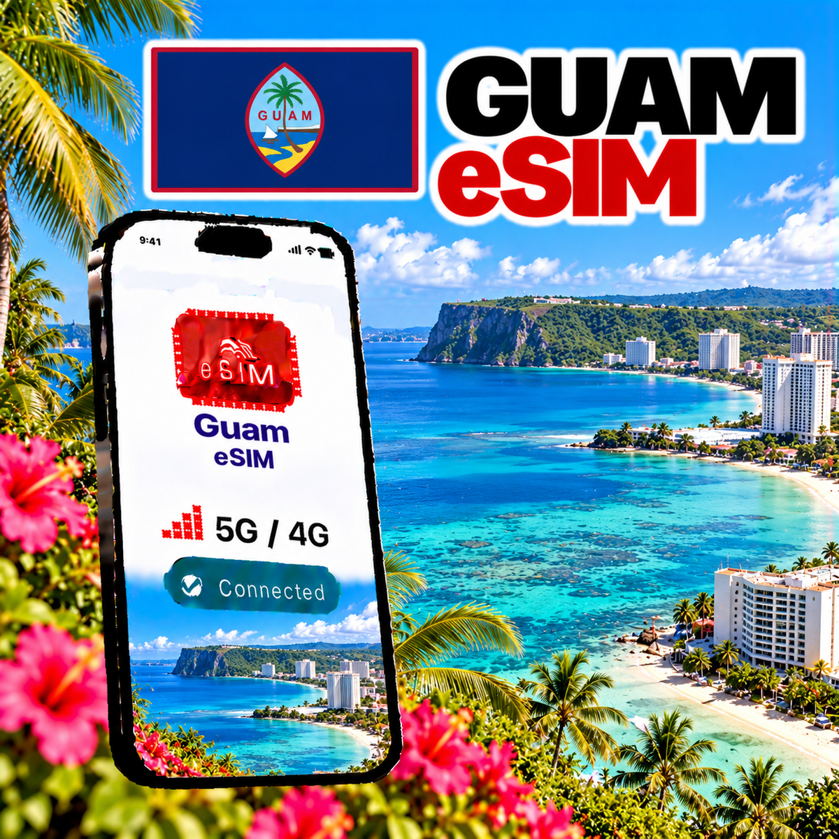eSIM Guam