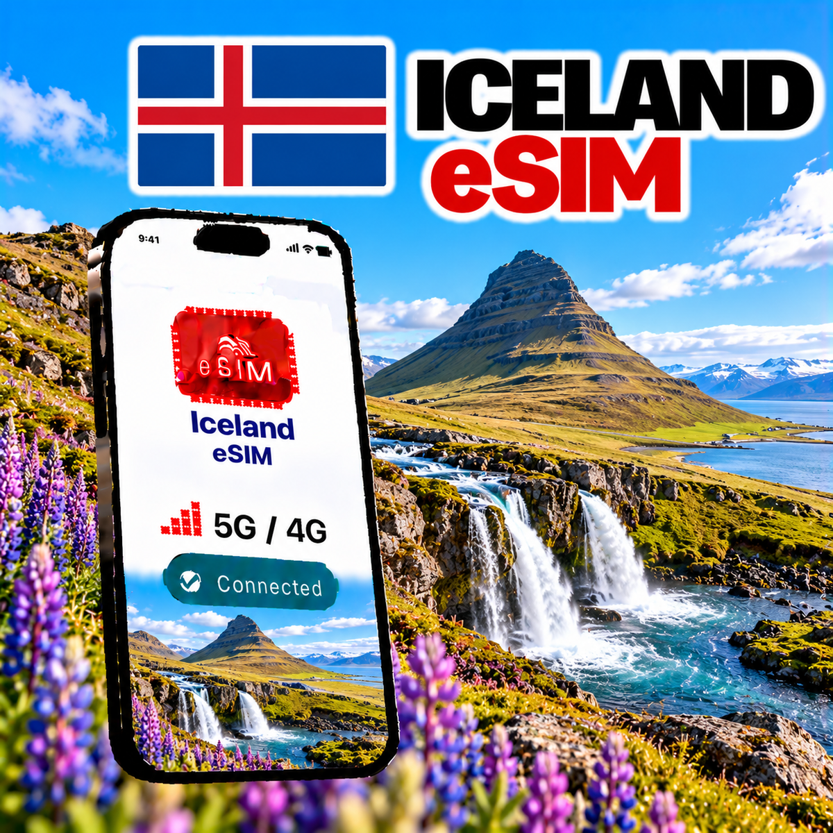 eSIM Islande