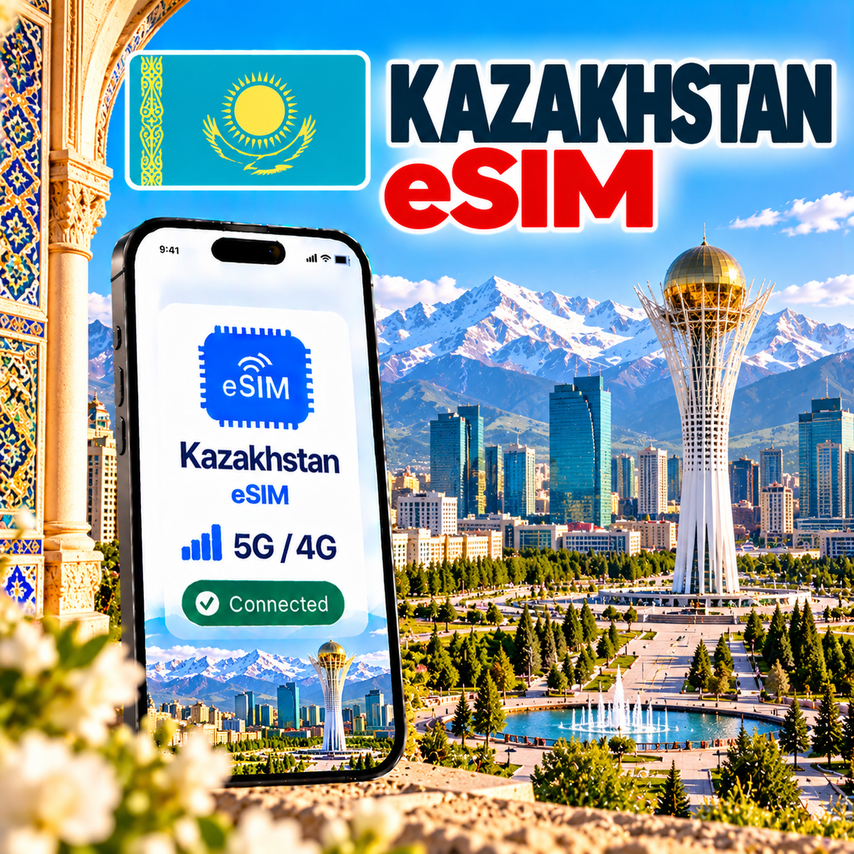 eSIM Kazakhstan
