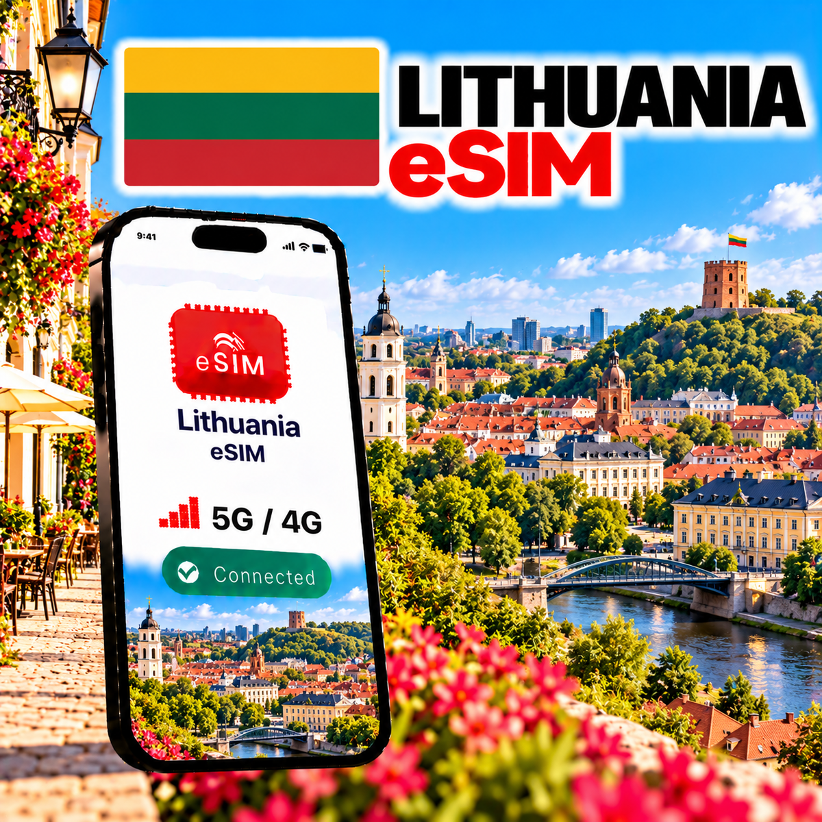 eSIM Lituanie