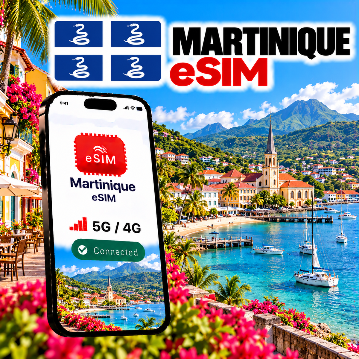 eSIM Martinique