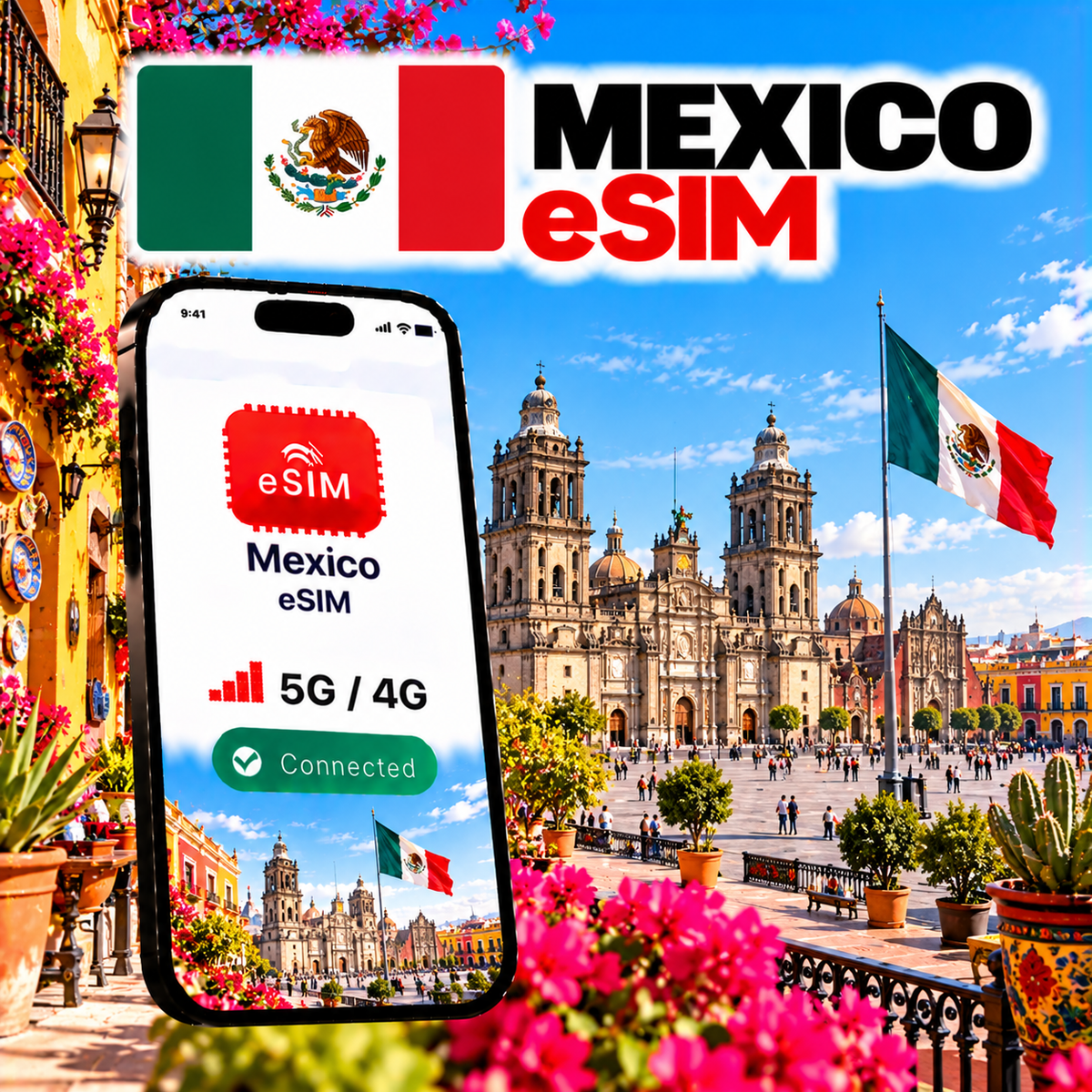 eSIM Mexique
