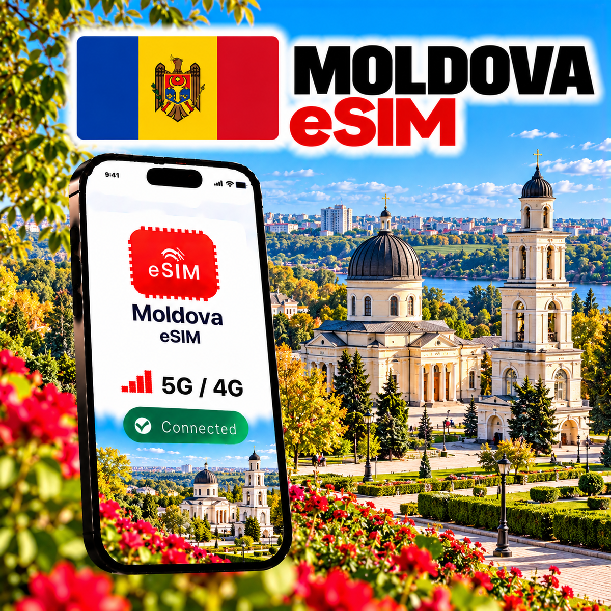 eSIM Moldavie