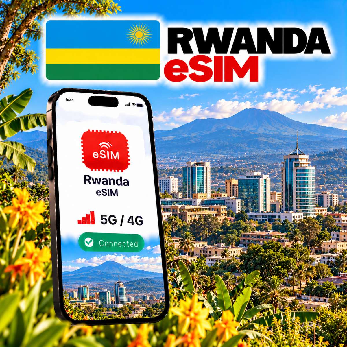 eSIM Rwanda