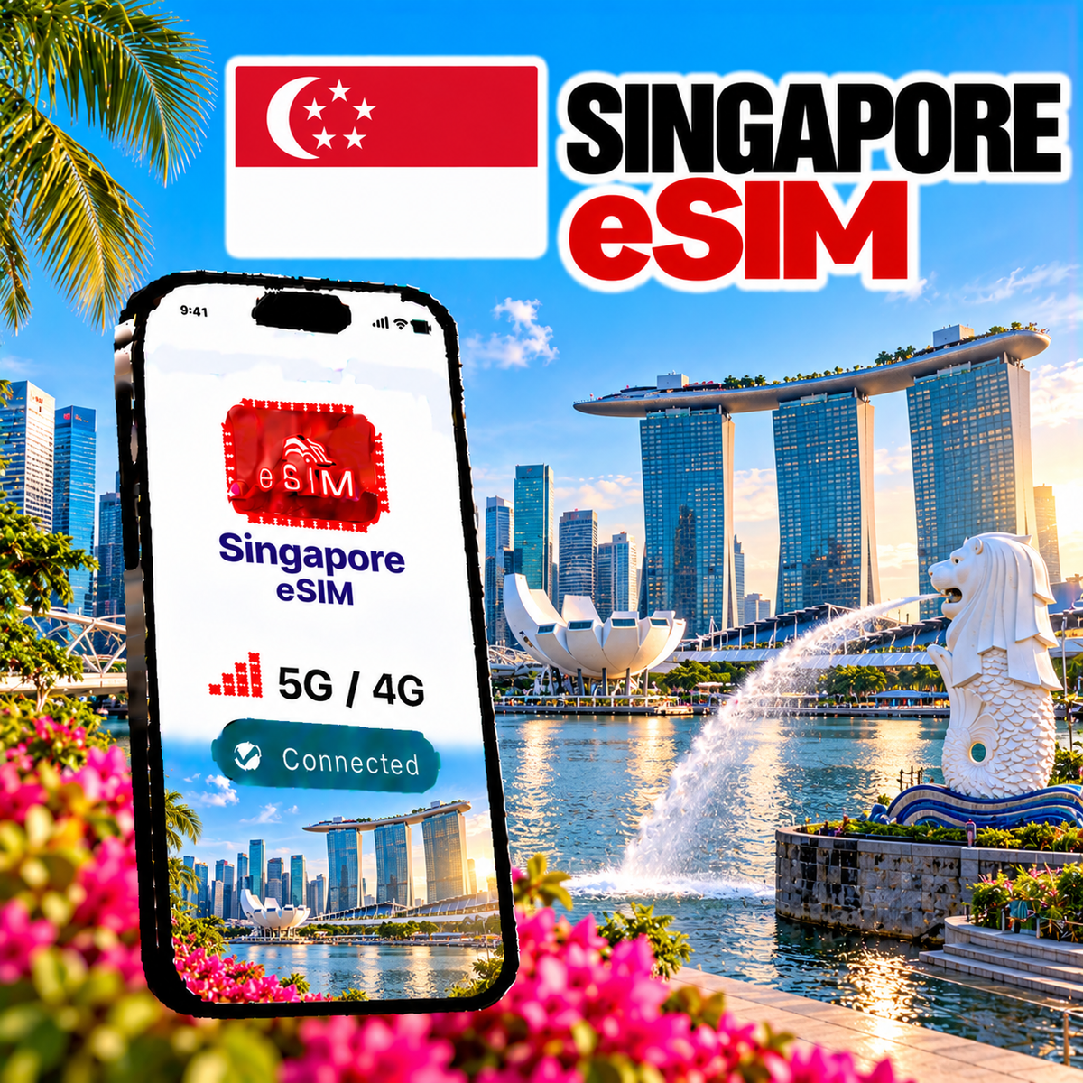 eSIM Singapour