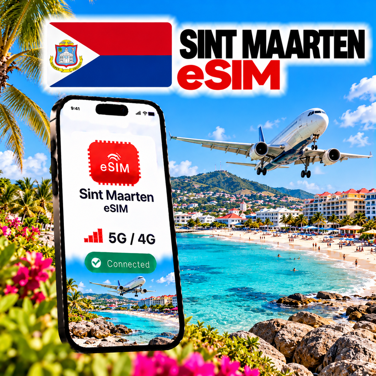 eSIM Saint-Martin