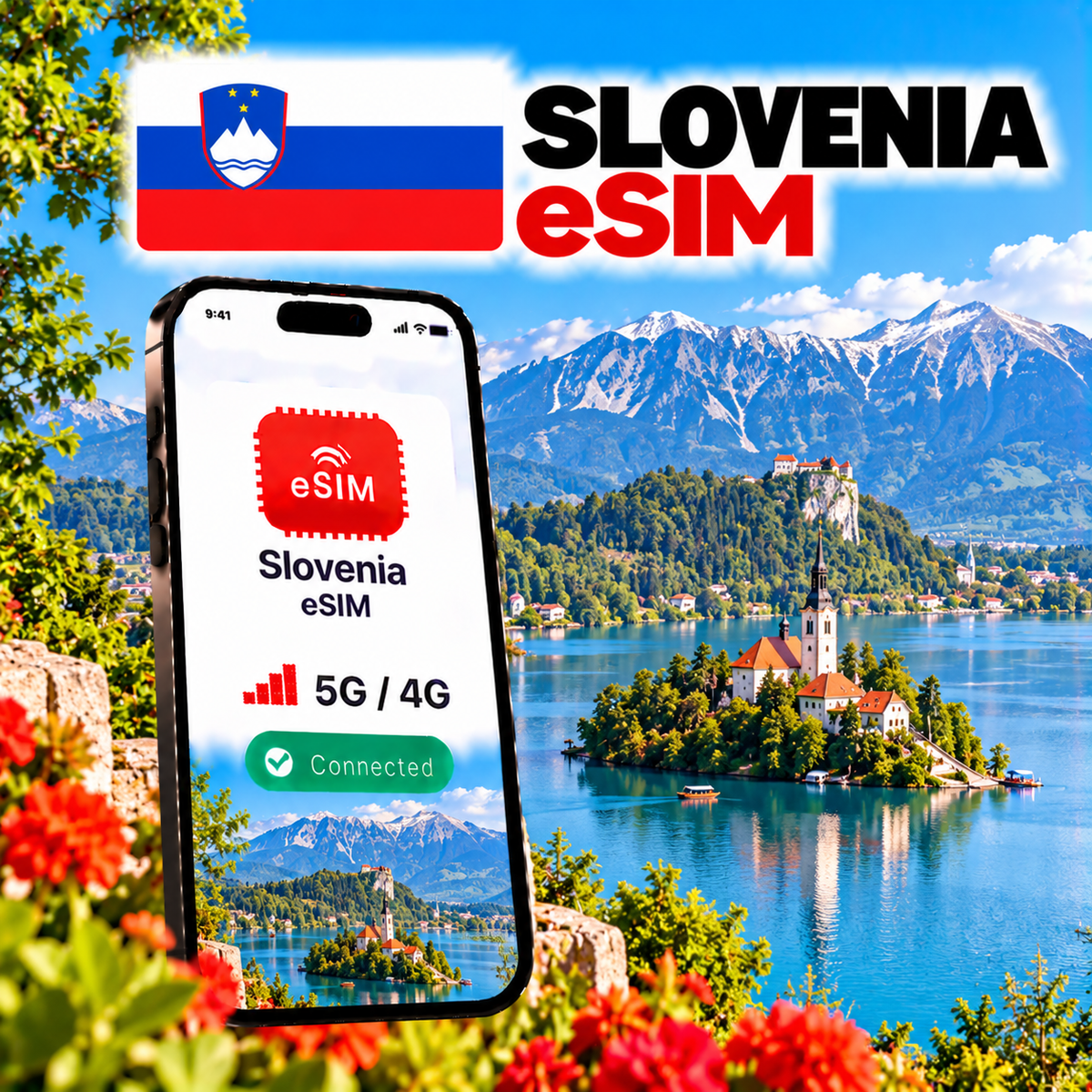 eSIM Slovénie