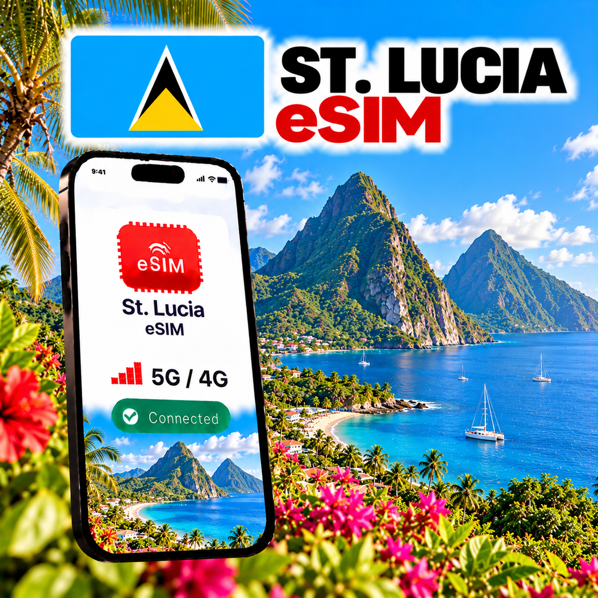 eSIM Sainte-Lucie
