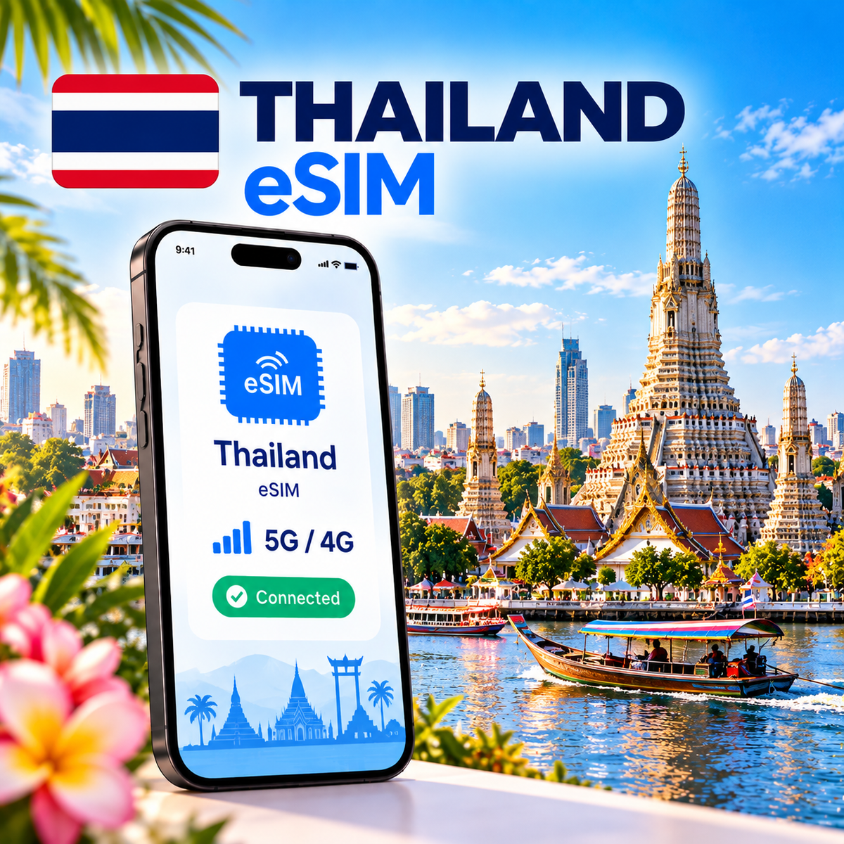 eSIM Thaïlande
