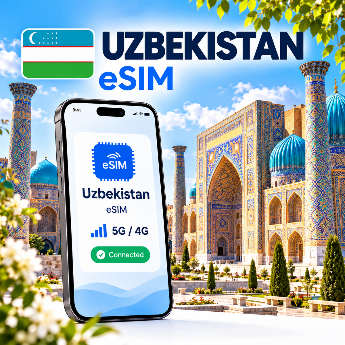 eSIM Ouzbékistan