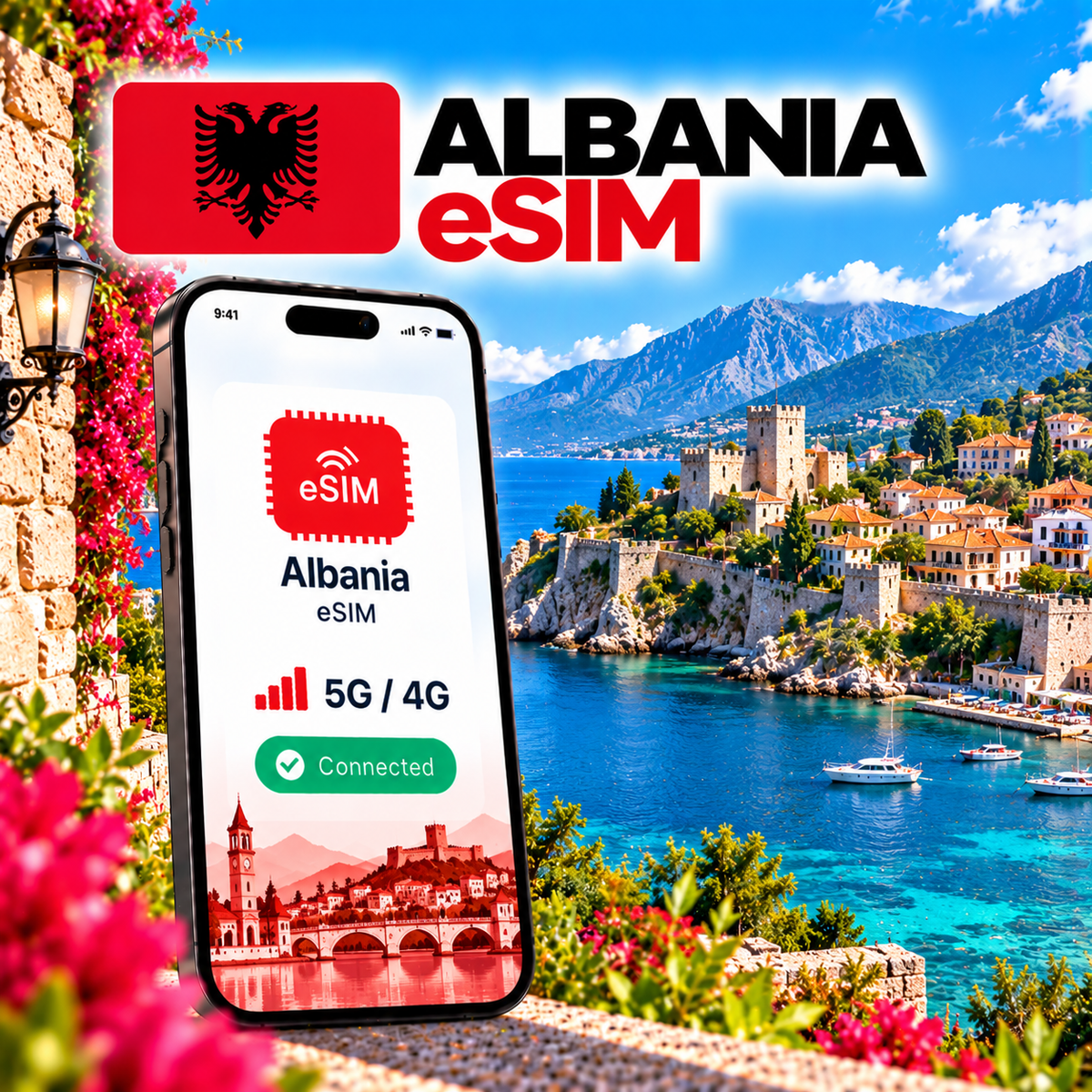 eSIM Albanie