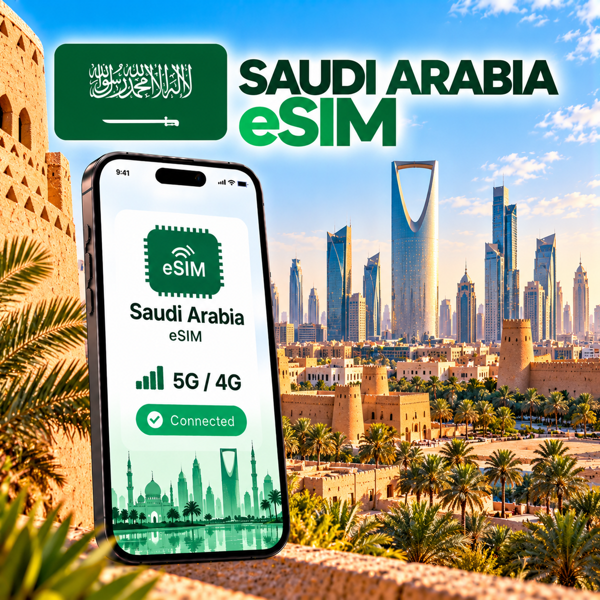 eSIM Arabie Saoudite