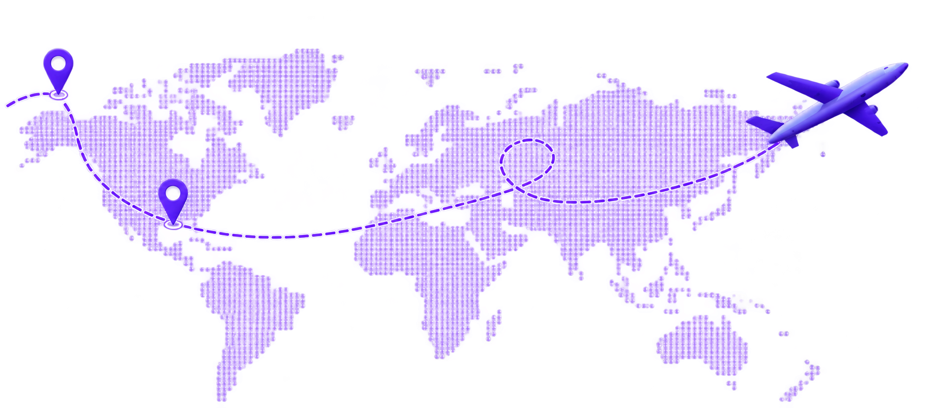 Destinations Map